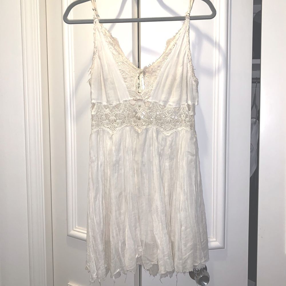 White Free People Sundress, size M